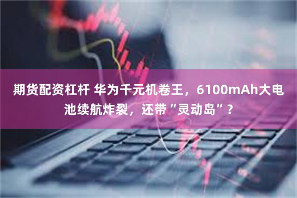 期货配资杠杆 华为千元机卷王，6100mAh大电池续航炸裂，还带“灵动岛”？