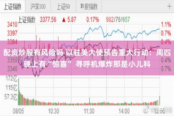 配资炒股有风险吗 以驻美大使预告重大行动：周四晚上有“惊喜” 寻呼机爆炸那是小儿科